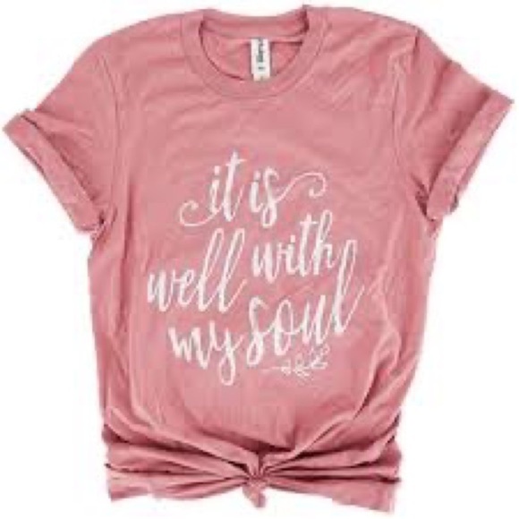 It Is Well With My Soul Tee - Picture 1 of 12
